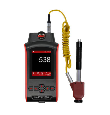 999 データ メモリ TFT 携帯用硬度計 Hartip 2500 デジタル プローブ付き